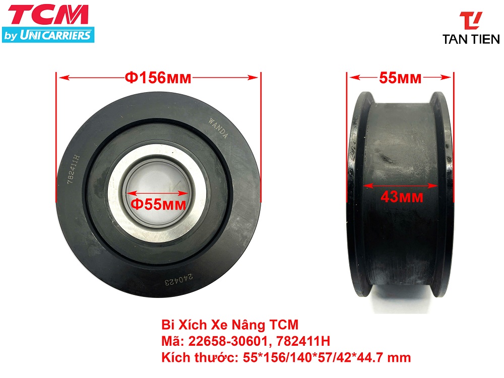 Bi Xích Xe Nâng TCM 22658-30601